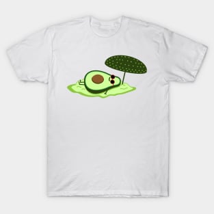 Funny avocado on the beach T-Shirt